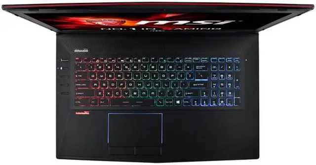 Alt view image 5 of 15 - MSI 17.3" GT72VR Dominator-033 Intel Core i7 6700HQ (2.60 GHz) NVIDIA GeForce GTX 1060 G-Sync Gaming Laptop VR Ready 16 GB Memory 256 GB SSD 1 TB HDD Windows 10 Home 64-Bit