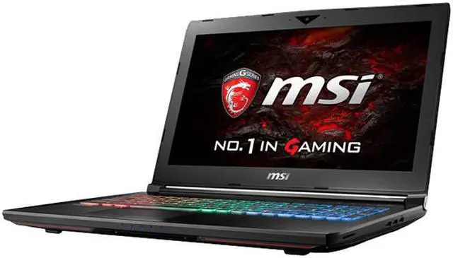Alt view image 2 of 17 - MSI 15.6" GT62VR Dominator Pro-005 Intel Core i7 6700HQ (2.60 GHz) NVIDIA GeForce GTX 1070 32 GB Memory 256 GB SSD 1 TB HDD Windows 10 Home 64-Bit G-Sync Gaming Laptop VR Ready