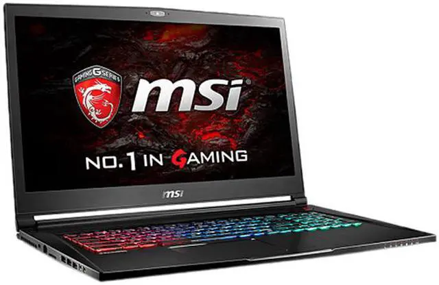 Alt view image 2 of 5 - MSI 17.3" FHD 120Hz 5ms GS73VR Stealth Pro-025 Intel Core i7 6700HQ (2.60 GHz) NVIDIA GeForce GTX 1060 16 GB Memory 256 GB SSD 1 TB HDD Windows 10 Home 64-Bit Gaming Laptop VR Ready