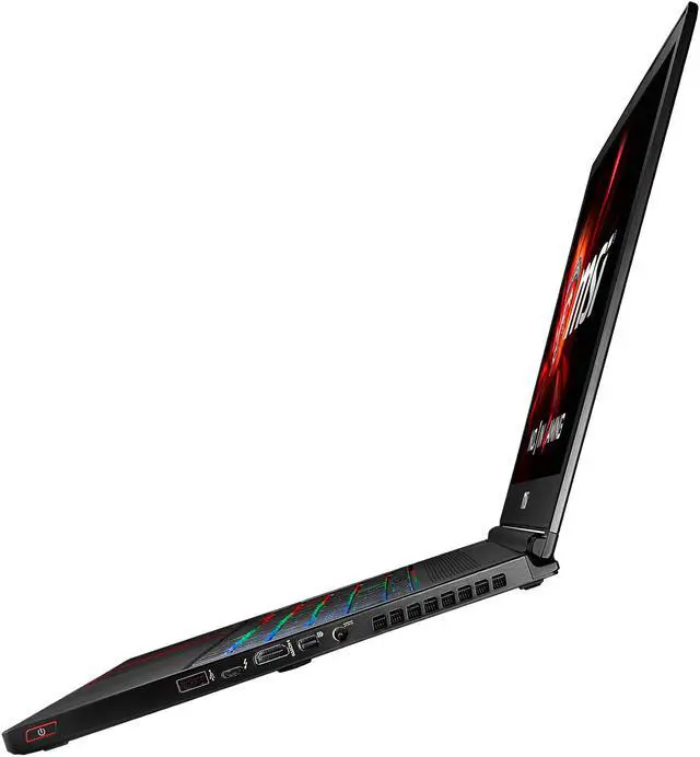 Alt view image 6 of 20 - MSI 15.6" GS63VR Stealth Pro-034 Intel Core i7 6700HQ (2.60 GHz) NVIDIA GeForce GTX 1060 VR Ready 16 GB Memory 256 GB SSD 1 TB HDD Windows 10 Home 64-Bit Gaming Laptop