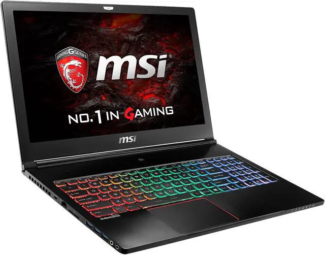 Alt view image 5 of 20 - MSI 15.6" GS63VR Stealth Pro-034 Intel Core i7 6700HQ (2.60 GHz) NVIDIA GeForce GTX 1060 VR Ready 16 GB Memory 256 GB SSD 1 TB HDD Windows 10 Home 64-Bit Gaming Laptop