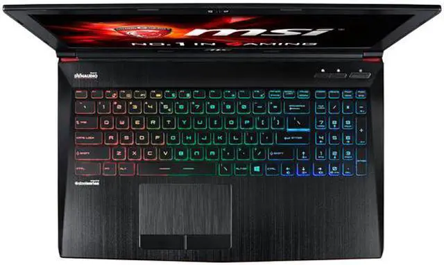 Alt view image 9 of 20 - MSI 17.3" GE72VR Apache Pro-023 Intel Core i7 6700HQ (2.60 GHz) NVIDIA GeForce GTX 1060 12 GB Memory 256 GB SSD 1 TB HDD Windows 10 Home 64-Bit Gaming Laptop VR Ready - "ONLY @ NEWEGG"