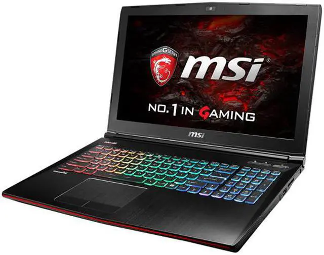 Alt view image 5 of 20 - MSI 17.3" GE72VR Apache Pro-023 Intel Core i7 6700HQ (2.60 GHz) NVIDIA GeForce GTX 1060 12 GB Memory 256 GB SSD 1 TB HDD Windows 10 Home 64-Bit Gaming Laptop VR Ready - "ONLY @ NEWEGG"