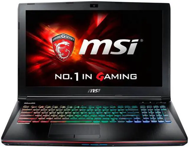 Alt view image 6 of 20 - MSI 17.3" GE72VR Apache Pro-023 Intel Core i7 6700HQ (2.60 GHz) NVIDIA GeForce GTX 1060 12 GB Memory 256 GB SSD 1 TB HDD Windows 10 Home 64-Bit Gaming Laptop VR Ready - "ONLY @ NEWEGG"