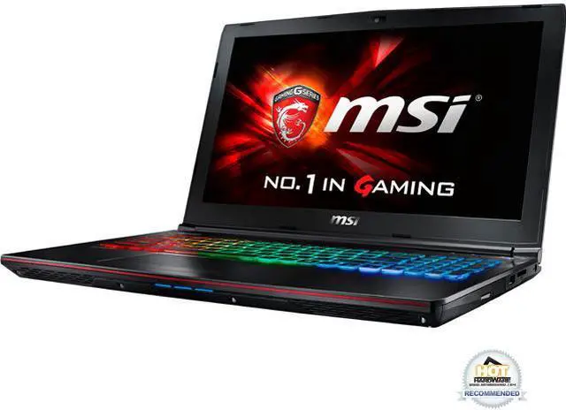 Main image of MSI 15.6" GE62VR Apache Pro-024 Intel Core i7 6700HQ (2.60 GHz) NVIDIA GeForce GTX 1060 12 GB Memory 256 GB SSD 1 TB HDD Windows 10 Home 64-Bit Gaming Laptop VR Ready - "ONLY @ NEWEGG"