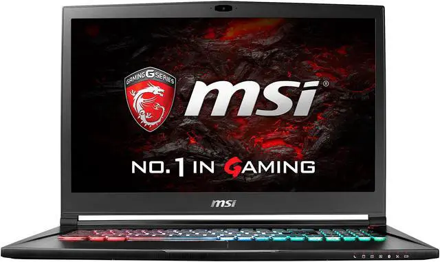 Alt view image 2 of 20 - MSI 17.3" FHD 120Hz 5ms GS73VR Stealth Pro-062 Intel Core i7 6700HQ (2.60 GHz) NVIDIA GeForce GTX 1060 32 GB Memory 256 GB SSD 1 TB HDD Windows 10 Home 64-Bit Gaming Laptop VR Ready - "ONLY @ NEWEGG"