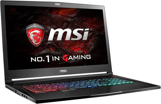 Alt view image 3 of 20 - MSI 17.3" FHD 120Hz 5ms GS73VR Stealth Pro-062 Intel Core i7 6700HQ (2.60 GHz) NVIDIA GeForce GTX 1060 32 GB Memory 256 GB SSD 1 TB HDD Windows 10 Home 64-Bit Gaming Laptop VR Ready - "ONLY @ NEWEGG"