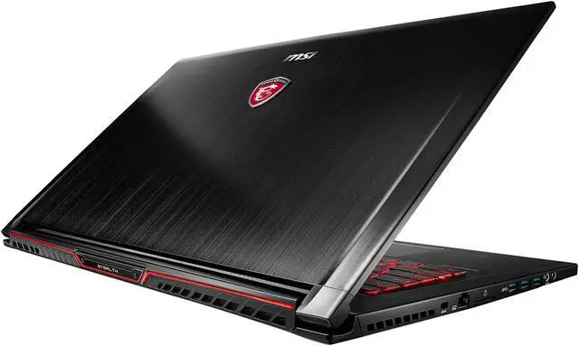 Alt view image 11 of 20 - MSI 17.3" FHD 120Hz 5ms GS73VR Stealth Pro-062 Intel Core i7 6700HQ (2.60 GHz) NVIDIA GeForce GTX 1060 32 GB Memory 256 GB SSD 1 TB HDD Windows 10 Home 64-Bit Gaming Laptop VR Ready - "ONLY @ NEWEGG"