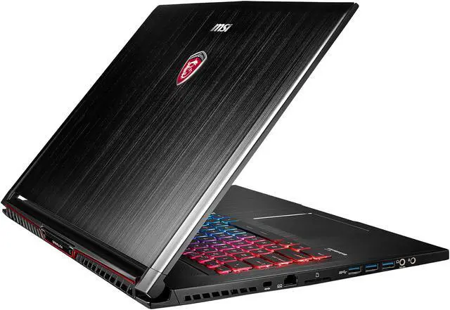 Alt view image 14 of 20 - MSI 17.3" FHD 120Hz 5ms GS73VR Stealth Pro-062 Intel Core i7 6700HQ (2.60 GHz) NVIDIA GeForce GTX 1060 32 GB Memory 256 GB SSD 1 TB HDD Windows 10 Home 64-Bit Gaming Laptop VR Ready - "ONLY @ NEWEGG"