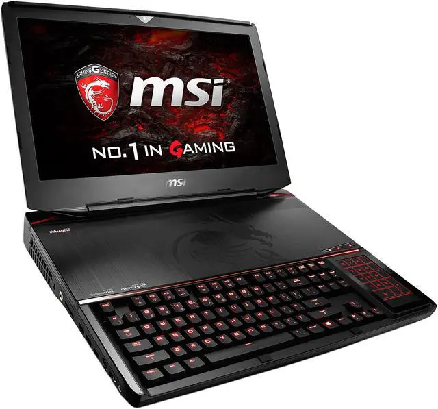 Alt view image 5 of 14 - MSI 18.4" GT83VR Titan SLI-069 Intel Core i7 6820HK (2.70 GHz) NVIDIA GeForce GTX 1080 SLI VR Ready 64 GB Memory 1 TB SSD (PCIE Gen3x4)1 TB HDD Windows 10 Home 64-Bit Gaming Laptop -- ONLY @ NEWEGG