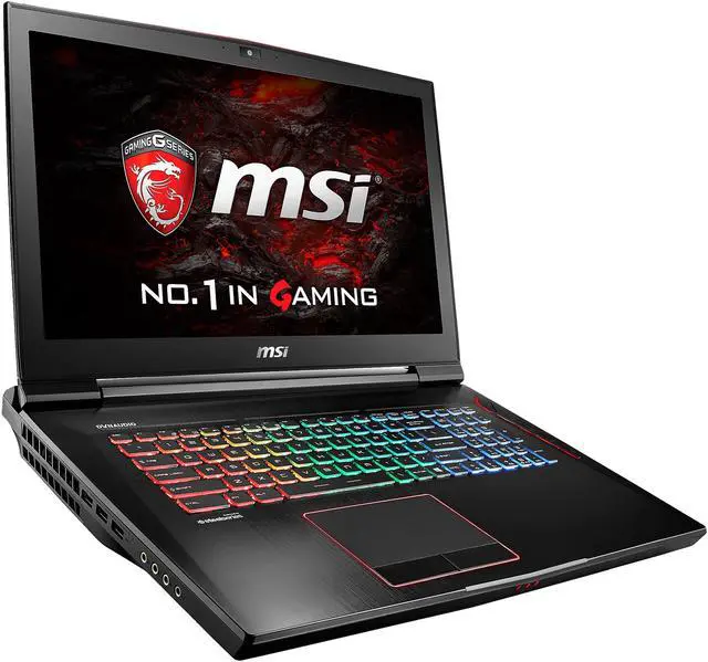 Alt view image 5 of 17 - MSI GT73VR TITAN PRO-003 Gaming Laptop Intel Core i7 6820HK (2.7 GHz) 16 GB Memory 1 TB HDD 128 GB SSD (PCIE Gen3x4) NVIDIA GeForce GTX 1080 8 GB GDDR5X VR Ready 17.3" 120Hz 5ms Windows 10 Home 64-Bit