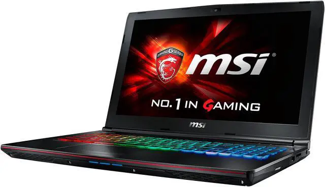 Alt view image 4 of 16 - MSI GE Series - 15.6" NVIDIA GeForce GTX 970M - Intel Core i5-6300HQ - 8GB Memory - 256 GB SSD - Windows 10 Home 64-Bit - Gaming Laptop - (GE62 Apache Pro-254 )
