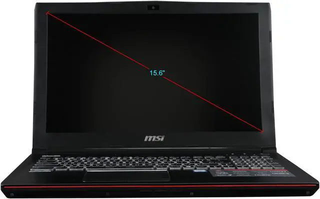 Alt view image 5 of 8 - MSI GE Series - 15.6" NVIDIA GeForce GTX 970M - Intel Core i5-6300HQ - 8GB Memory - - Windows 10 Home - Gaming Laptop - (GE62 APACHE PRO-254 )