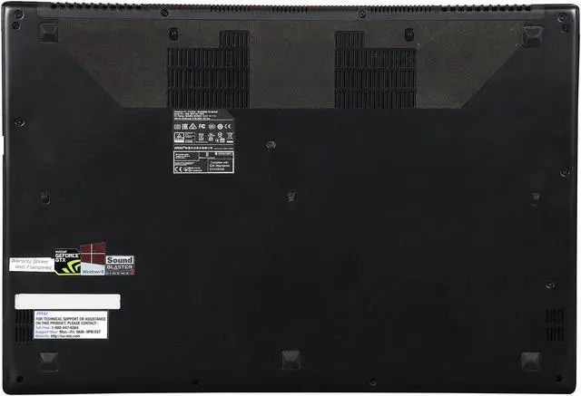 Alt view image 7 of 8 - MSI GS Series - 15.6" NVIDIA GeForce GTX 970M - Intel Core i7-4710HQ  - 16GB Memory - 128 GB SSD - Windows 8.1 - Gaming Laptop - (GS60 GHOST PRO-064 )