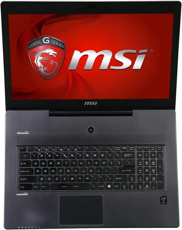 Alt view image 6 of 8 - MSI GS Series - 17.3" NVIDIA GeForce GTX 970M - Intel Core i7-4720HQ - 16GB Memory - - Windows 8.1 - Gaming Laptop - (GS70 STEALTH PRO-459 )