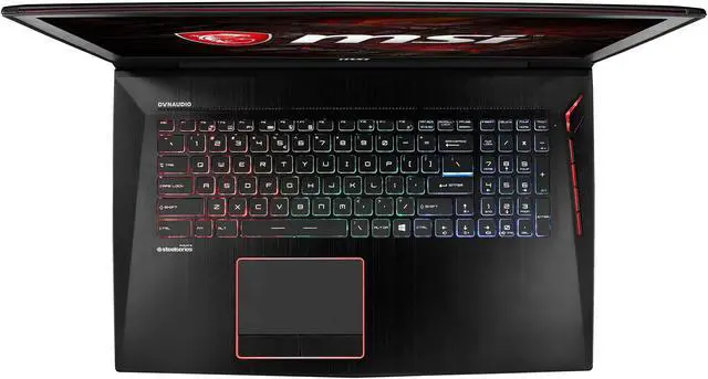 Alt view image 7 of 14 - MSI GT Series GT73VR TITAN PRO 4K-479 17.3" 4K/UHD Intel Core i7 7th Gen 7820HK (2.90 GHz) NVIDIA GeForce GTX 1080 VR Ready 16 GB Memory 256 GB SSD 1 TB HDD Windows 10 Pro 64-Bit Gaming Laptop