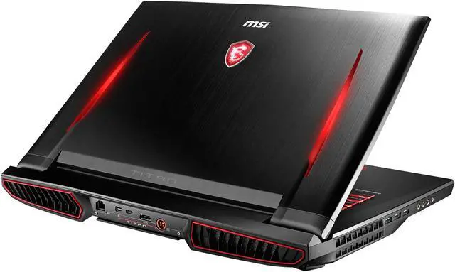 Alt view image 8 of 14 - MSI GT Series GT73VR TITAN PRO 4K-479 17.3" 4K/UHD Intel Core i7 7th Gen 7820HK (2.90 GHz) NVIDIA GeForce GTX 1080 VR Ready 16 GB Memory 256 GB SSD 1 TB HDD Windows 10 Pro 64-Bit Gaming Laptop