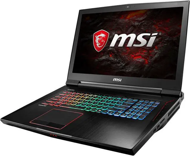 Alt view image 4 of 14 - MSI GT Series GT73VR TITAN PRO 4K-479 17.3" 4K/UHD Intel Core i7 7th Gen 7820HK (2.90 GHz) NVIDIA GeForce GTX 1080 VR Ready 16 GB Memory 256 GB SSD 1 TB HDD Windows 10 Pro 64-Bit Gaming Laptop