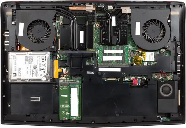 Alt view image 16 of 16 - MSI GT Series GT72VR DOMINATOR PRO-448 17.3" Intel Core i7 7th Gen 7700HQ (2.80 GHz) NVIDIA GeForce GTX 1070 VR Ready 16 GB Memory 256 GB SSD 1 TB HDD Windows 10 Home 64-Bit Gaming Laptop
