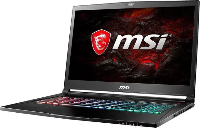 Main image of MSI GS Series - 17.3" FHD 120 Hz - Intel Core i7-7700HQ - GeForce GTX 1050 Ti - 16GB Memory DDR4 2400 - 256GB SSD - Windows 10 Home 64-Bit ()