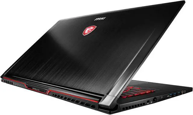 Alt view image 10 of 14 - MSI GS Series - 17.3" FHD 120 Hz - Intel Core i7-7700HQ - GeForce GTX 1050 Ti - 16GB Memory DDR4 2400 - 256GB SSD - Windows 10 Home 64-Bit ()