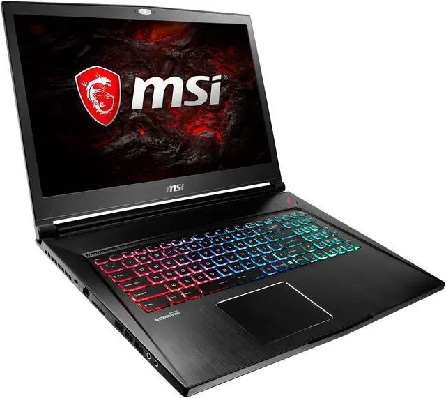 Alt view image 5 of 14 - MSI GS Series - 17.3" FHD 120 Hz - Intel Core i7-7700HQ - GeForce GTX 1050 Ti - 16GB Memory DDR4 2400 - 256GB SSD - Windows 10 Home 64-Bit ()
