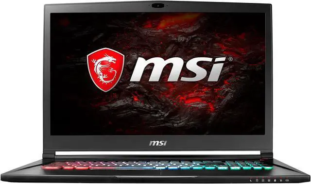 Alt view image 2 of 14 - MSI GS Series - 17.3" FHD 120 Hz - Intel Core i7-7700HQ - GeForce GTX 1050 Ti - 16GB Memory DDR4 2400 - 256GB SSD - Windows 10 Home 64-Bit ()