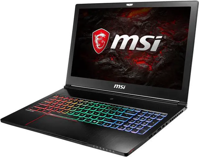 Alt view image 4 of 19 - MSI GS Series - 15.6" GeForce GTX 1050 Ti - Intel Core i7-7700HQ - 16GB Memory - 256 GB SSD - Windows 10 Home 64-Bit - Gaming Laptop - IPS (GS63 STEALTH PRO-016 )