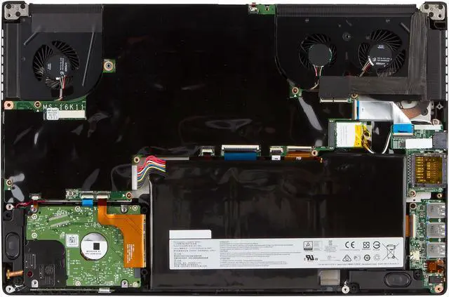 Alt view image 19 of 19 - MSI GS Series - 15.6" GeForce GTX 1050 Ti - Intel Core i7-7700HQ - 16GB Memory - 256 GB SSD - Windows 10 Home 64-Bit - Gaming Laptop - IPS (GS63 STEALTH PRO-016 )