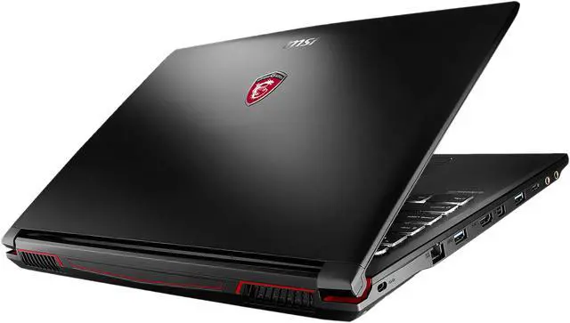 Alt view image 11 of 15 - MSI GP Series - 15.6" GeForce GTX 1060 - Intel Core i7-7700HQ - 16GB Memory - 128 GB SSD - Windows 10 Home 64-Bit - Gaming Laptop - (GP62MVR Leopard Pro-450 )