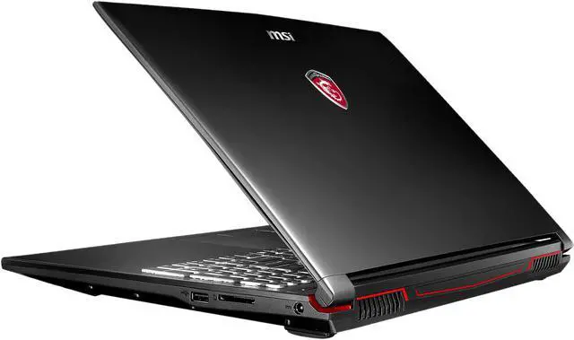 Alt view image 10 of 15 - MSI GP Series - 15.6" GeForce GTX 1060 - Intel Core i7-7700HQ - 16GB Memory - 128 GB SSD - Windows 10 Home 64-Bit - Gaming Laptop - (GP62MVR Leopard Pro-450 )