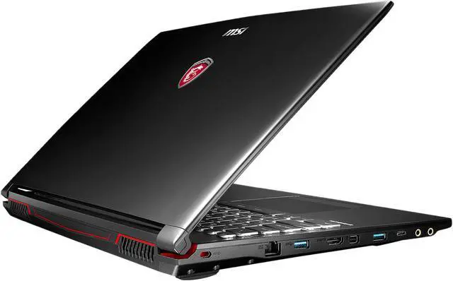 Alt view image 8 of 15 - MSI GP Series - 15.6" GeForce GTX 1060 - Intel Core i7-7700HQ - 16GB Memory - 128 GB SSD - Windows 10 Home 64-Bit - Gaming Laptop - (GP62MVR Leopard Pro-450 )