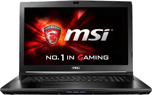 Alt view image 2 of 9 - MSI - 17.3" FHD - Intel Core i7-7700HQ - GeForce GTX 1050 - 16GB Memory DDR4 2400 - 128GB SSD - Windows 10 Home 64-Bit ()
