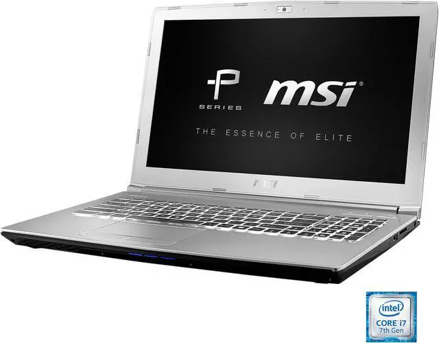 Main image of MSI P Series - 15.6" FHD - Intel Core i7-7700HQ - GeForce GTX 1050 - 16GB Memory DDR4 2400 - 128GB SSD - Windows 10 Pro 64-Bit ()