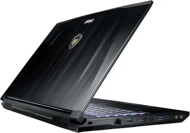Alt view image 6 of 11 - MSI WE Series Mobile Workstation Intel Core i7-7700HQ 16GB Memory 512 GB SSD NVIDIA Quadro M2200 15.6" Non-Touch Screen Windows 10 Pro 64-Bit WE62 7RJ-1832US
