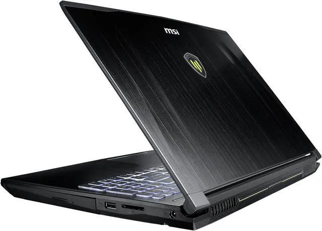 Alt view image 8 of 11 - MSI WE Series Mobile Workstation Intel Core i7-7700HQ 16GB Memory 512 GB SSD NVIDIA Quadro M2200 15.6" Non-Touch Screen Windows 10 Pro 64-Bit WE62 7RJ-1832US