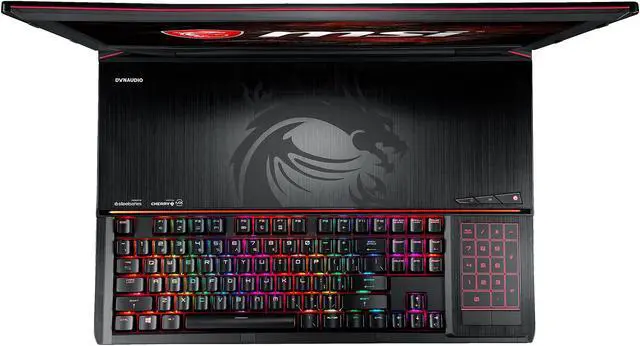 Alt view image 9 of 18 - MSI GT Series GT83VR TITAN SLI-253 18.4" IPS Intel Core i7 7th Gen 7920HQ (3.10 GHz) NVIDIA GeForce GTX 1070 SLI VR Ready 16 GB Memory 1 TB HDD Windows 10 Home 64-Bit Gaming Laptop