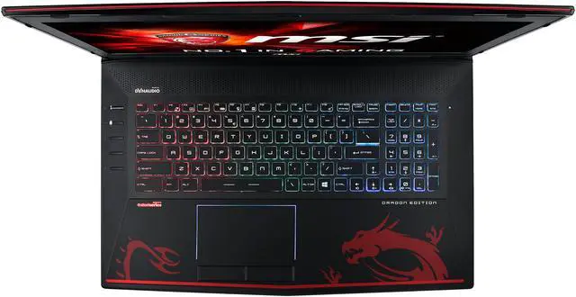Alt view image 3 of 11 - MSI GT Series GT72VR DOMINATOR PRO DRAGON-638 17.3" Intel Core i7 7th Gen 7700HQ (2.80 GHz) NVIDIA GeForce GTX 1070 VR Ready 16 GB Memory 128 GB M.2 SATA SSD 1 TB HDD Windows 10 Home 64-Bit Gaming Laptop