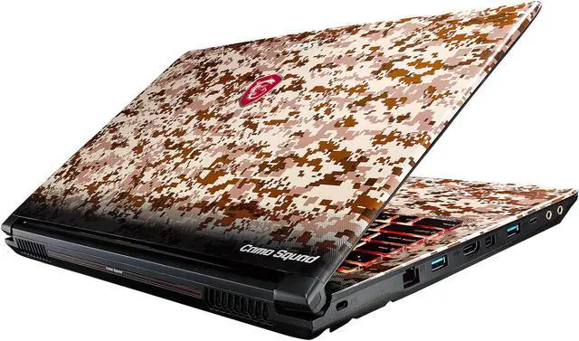 Alt view image 9 of 16 - MSI GE62VR APACHE CAMO-644 15.6" IPS Intel Core i7 7th Gen 7700HQ (2.80 GHz) NVIDIA GeForce GTX 1060 VR Ready 16 GB Memory 256 GB SSD 1 TB HDD Windows 10 Home 64-Bit Gaming Laptop