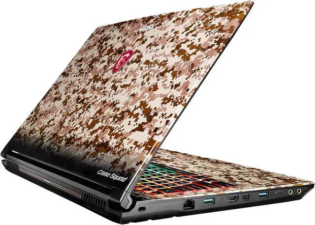 Alt view image 10 of 16 - MSI GE62VR APACHE CAMO-644 15.6" IPS Intel Core i7 7th Gen 7700HQ (2.80 GHz) NVIDIA GeForce GTX 1060 VR Ready 16 GB Memory 256 GB SSD 1 TB HDD Windows 10 Home 64-Bit Gaming Laptop