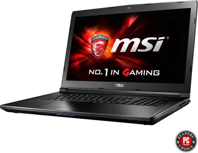 Main image of MSI GL72 7QF-1057 17.3" Intel Core i7 7th Gen 7700HQ (2.80 GHz) NVIDIA GeForce GTX 960M 8 GB Memory 1 TB HDD Windows 10 Home 64-Bit Gaming Laptops ONLY @ NEWEGG