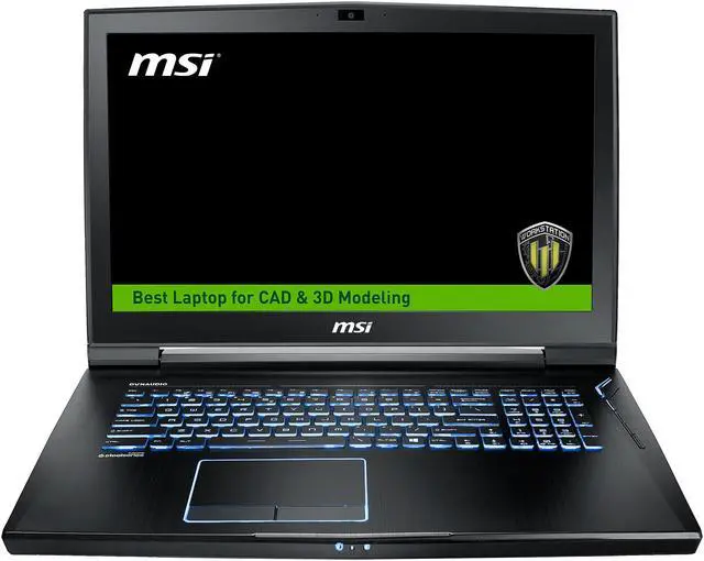 Alt view image 5 of 13 - MSI WT Series Mobile Workstation Intel Xeon E3-1505M v6 64 GB ECC Memory 1TB HDD 512GB SSD NVIDIA Quadro P5000 17.3" 4K / UHD Non-Touch Screen Windows 10 Pro 64-Bit WT73VR 7RM-687US