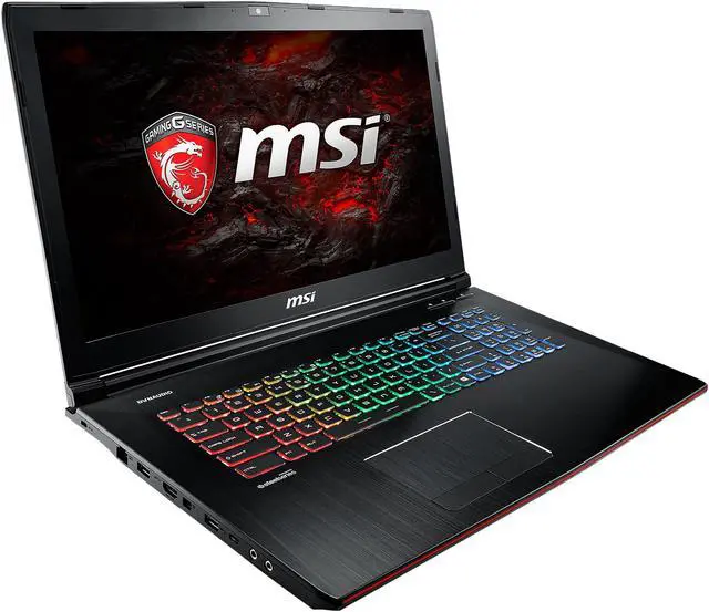 Alt view image 6 of 13 - MSI GE Series GE72MVR APACHE PRO-044 17.3" Intel Core i7 7th Gen 7700HQ (2.80 GHz) NVIDIA GeForce GTX 1070 VR Ready 16 GB Memory 128 GB NVMe SSD 1 TB HDD Windows 10 Home 64-Bit Gaming Laptop