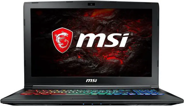 Alt view image 2 of 7 - MSI GP Series GP62MVRX Leopard Pro-661 15.6" Intel Core i7 7th Gen 7700HQ (2.80 GHz) NVIDIA GeForce GTX 1060 VR Ready 16 GB Memory 256 GB SSD 1 TB HDD Windows 10 Home 64-Bit Gaming Laptop