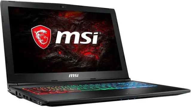 Alt view image 3 of 7 - MSI GP Series GP62MVRX Leopard Pro-661 15.6" Intel Core i7 7th Gen 7700HQ (2.80 GHz) NVIDIA GeForce GTX 1060 VR Ready 16 GB Memory 256 GB SSD 1 TB HDD Windows 10 Home 64-Bit Gaming Laptop