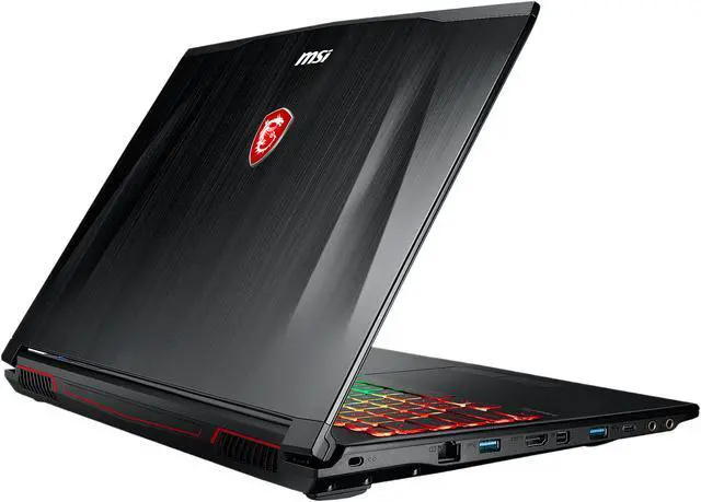 Alt view image 4 of 7 - MSI GP Series GP62MVRX Leopard Pro-661 15.6" Intel Core i7 7th Gen 7700HQ (2.80 GHz) NVIDIA GeForce GTX 1060 VR Ready 16 GB Memory 256 GB SSD 1 TB HDD Windows 10 Home 64-Bit Gaming Laptop