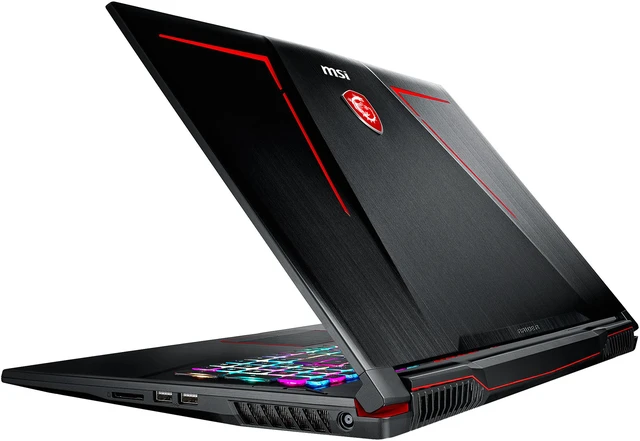 Alt view image 9 of 18 - MSI GE Series GE73VR Raider-002 17.3" 120 Hz Intel Core i7 7th Gen 7700HQ (2.80 GHz) NVIDIA GeForce GTX 1060 VR Ready 32 GB Memory 512 GB M.2 SATA SSD 1 TB HDD Windows 10 Pro 64-Bit Gaming Laptop
