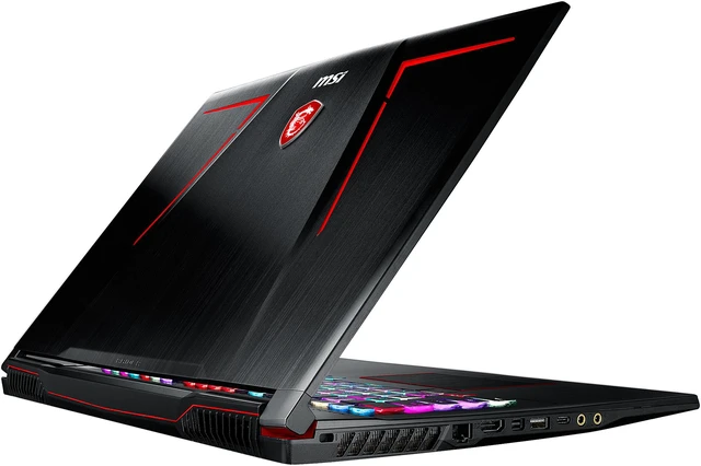 Alt view image 8 of 18 - MSI GE Series GE73VR Raider-002 17.3" 120 Hz Intel Core i7 7th Gen 7700HQ (2.80 GHz) NVIDIA GeForce GTX 1060 VR Ready 32 GB Memory 512 GB M.2 SATA SSD 1 TB HDD Windows 10 Pro 64-Bit Gaming Laptop