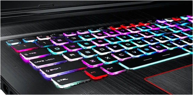 Alt view image 7 of 18 - MSI GE Series GE73VR Raider-002 17.3" 120 Hz Intel Core i7 7th Gen 7700HQ (2.80 GHz) NVIDIA GeForce GTX 1060 VR Ready 32 GB Memory 512 GB M.2 SATA SSD 1 TB HDD Windows 10 Pro 64-Bit Gaming Laptop