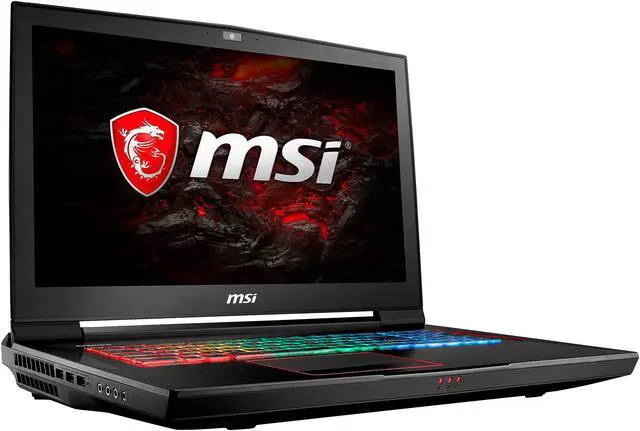 Alt view image 3 of 20 - MSI GT Series - 17.3" 4K / UHD GeForce GTX 1070 - Intel Core i7-7820HK - 16GB Memory - 256 GB M.2 SATA SSD - Windows 10 Home 64-Bit - Gaming Laptop - IPS (GT73VR TITAN 4K-867 )
